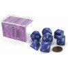 Příslušenství ke společenským hrám Set 7 RPG kostek: D4 D6 D8 D10 D12 D20 D10% Chessex Barva: Fialová