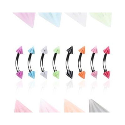 Šperky4U piercing do obočí OB01117-W – Hledejceny.cz