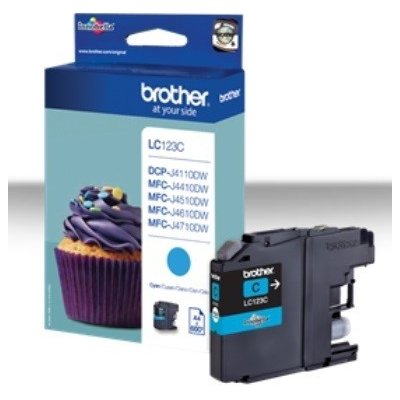 BROTHER INK LC-123C cyan cca 600 LC123C