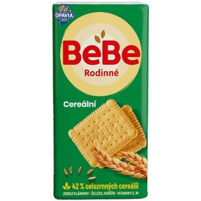 Opavia BeBe Rodinné Cereální celozrnné sušenky 130 g – Zboží Dáma
