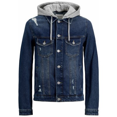 Jack & Jones riflové bundy Jjialvin modrá