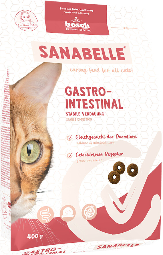 SANABELLE Gastrointestinal pro kočky s trávicími problémy 0,4 kg