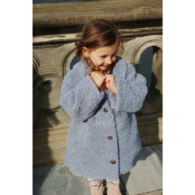 Konges Sløjd Dětský kabát TILLIE COAT modrá – Hledejceny.cz