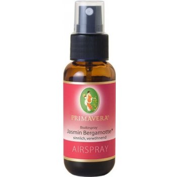 PRIMAVERA Vonný bytový sprej - Jasmín Bergamot Airspray bio, 30 ml