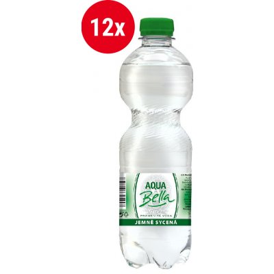 Aqua Bella jemně perlivá 12 x 0,5 l – Hledejceny.cz