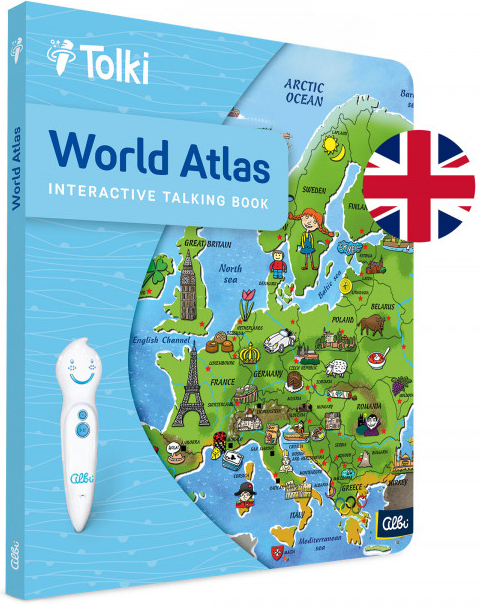 Albi Tolki Book: World Atlas