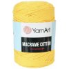 Příze YarnArt Příze Macrame Cotton 764 - žlutá