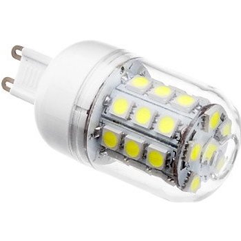 SMD Lighting LED žárovka G9 4W 27 SMD 5050 bílá čistá