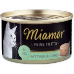 Miamor Feine Filets tuňák zelenina v želé 100 g – Hledejceny.cz