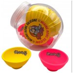 Monkey King silikonova miska žlutá růžová XS – Hledejceny.cz