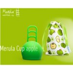 Merula Menstruační kalíšek Apple zelená velikost univerzální – Zboží Dáma