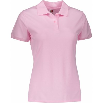 FRUIT OF THE LOOM LADY FIT PREMIUM POLO LIGHT PINK