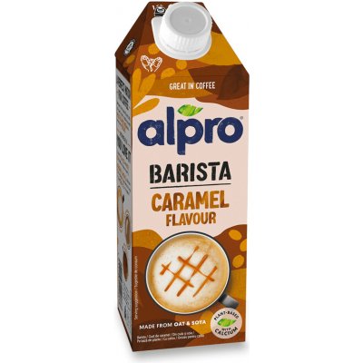 Alpro Barista Ovesno-sójový nápoj s karamelovou příchutí 750 ml – Sleviste.cz