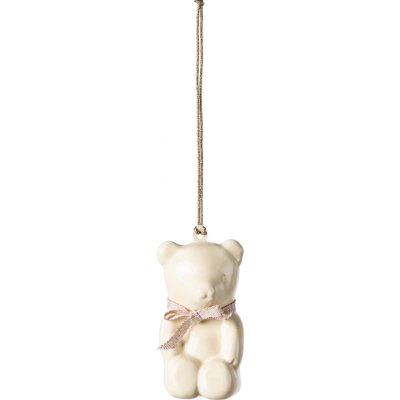Vánoční plechová ozdoba Teddy Off White Rose Maileg – Hledejceny.cz
