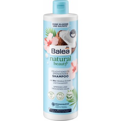 Balea natural beauty šampon na vlasy kokosové mléko & ibišek 400 ml – Zboží Mobilmania
