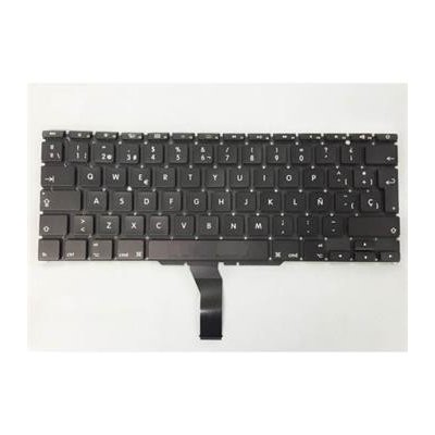 Klávesnice pro Apple MacBook AIR 11"A1370 / A1465, UK rozložení kláves, zahnutý enter, španělský layout – Hledejceny.cz