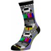 Walkee barevné ponožky Signal Černá