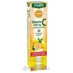 JutaVit Vitamin C 1000 mg šumivé tablety s příchutí citronu 20 ks – Hledejceny.cz