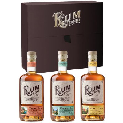 Rum Explorer 41% 3 x 0,2 l (set)