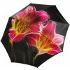 Deštník Doppler Manufaktur Elegance Boheme Flora dámský luxusní deštník s potiskem květů