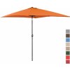 Zahradní slunečník Uniprodo UNI UMBRELLA TSQ2030OR N obdélníkový 200 x 300 cm naklápěcí oranžový