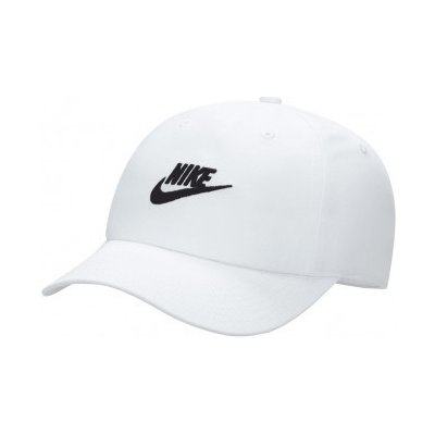Nike Club Unstructured Futura Wash One-size JR bílá – Zboží Dáma
