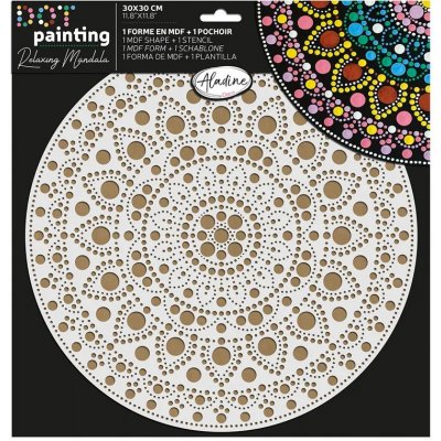 Aladine Sada na tečkování 30 cm Mandala 3 – Zboží Dáma