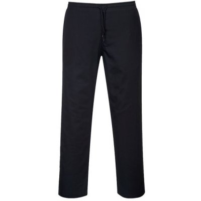 PORTWEST Kuchařské kalhoty se stahovací šňůrkou černé XL – Hledejceny.cz