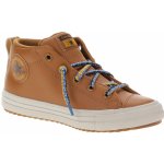 Converse boty Chuck Taylor All Star Street Boot Mid 668490/Warm Tan/Cape Blue – Sleviste.cz