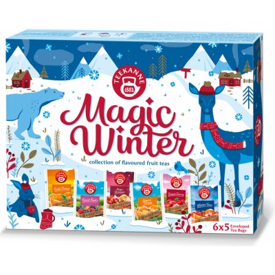 Teekanne Magic Winter kolekce 6 x 5 sáčků 72,5 g – Zboží Mobilmania