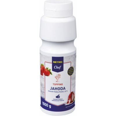Metro Chef Topping jahoda 1 kg – Zboží Dáma