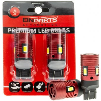 EINPARTS LED žárovky W21/5W 7440 4 SMD 3570 Canbus - 2 Kusy - EPL318 – Hledejceny.cz