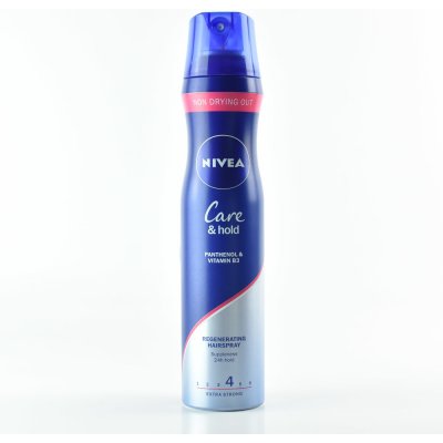 Nivea Care & Hold regenerační lak na vlasy pro extra silnou fixaci (Extra Strong 4) 250 ml – Zboží Mobilmania