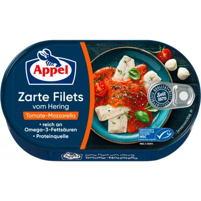 Appel sleďové filety tomátovém krému 200 g – Hledejceny.cz