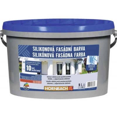 Hornbach Fasádní barva profesionální 5L 10133 – Sleviste.cz