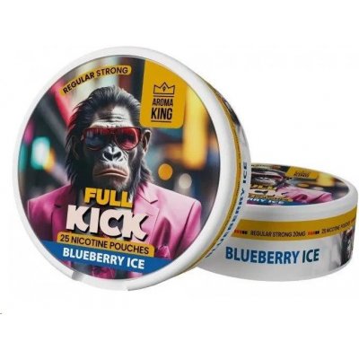 Aroma King Full Kick blueberry ice 20 mg/g 25 sáčků