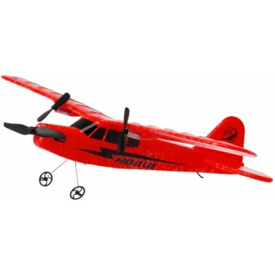 PIPER J-3 CUB RC letadlo 2 kanály 2,4 Ghz červená FX RC_308872 RTF 1:10 – Zboží Mobilmania