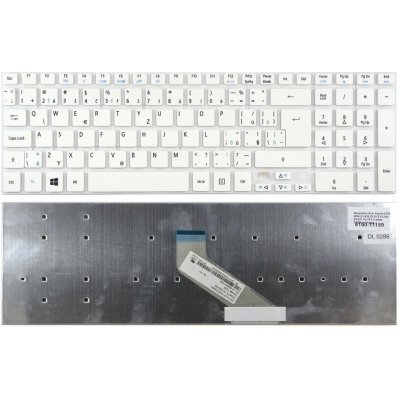česká klávesnice Acer Aspire 5755 5830 V3-551 V3-571 V3-771 bílá CZ/SK no frame – Zboží Mobilmania