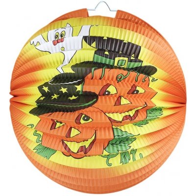 Rappa Lampion Halloween veselé dýně 25 cm – Zboží Dáma