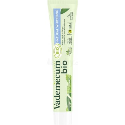 Vademecum Bio Natural Whitening s organickým zeleným čajem & mátou 75 ml – Hledejceny.cz