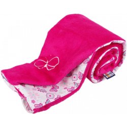 Kaarsgaren Dětská deka růžová motýl