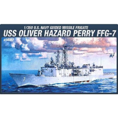 Academy USS Oliver Hazard Perry FFG 7 1:350 – Zbozi.Blesk.cz