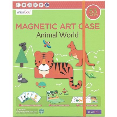 MierEdu Kreativní magnetická sada zvířátka – Zboží Mobilmania