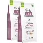 Brit Care Dog Sustainable Junior Large Breed Chicken & Insect 2 x 12 kg – Hledejceny.cz