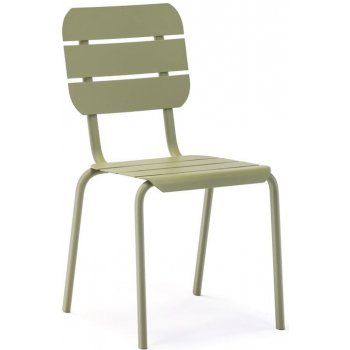 Ezeis Alicante Sada 4 olivově zelených zahradních židlí