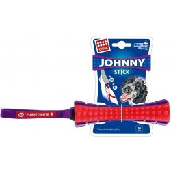 GiGwi Johnny Stick aport zvukový červ/purp