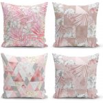 Minimalist Cushion Covers růžová 45 x 45 cm – Hledejceny.cz