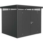 BIOHORT HighLine vel.H3 275/235/222 cm 2-dveřová, tmavě šedá metalická – Sleviste.cz