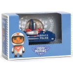 Djeco Autíčko Crazy Motors Space police – Zboží Dáma