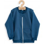 New Baby Dětská tepláková mikina Kindergarten jeans Modrá – Zboží Dáma